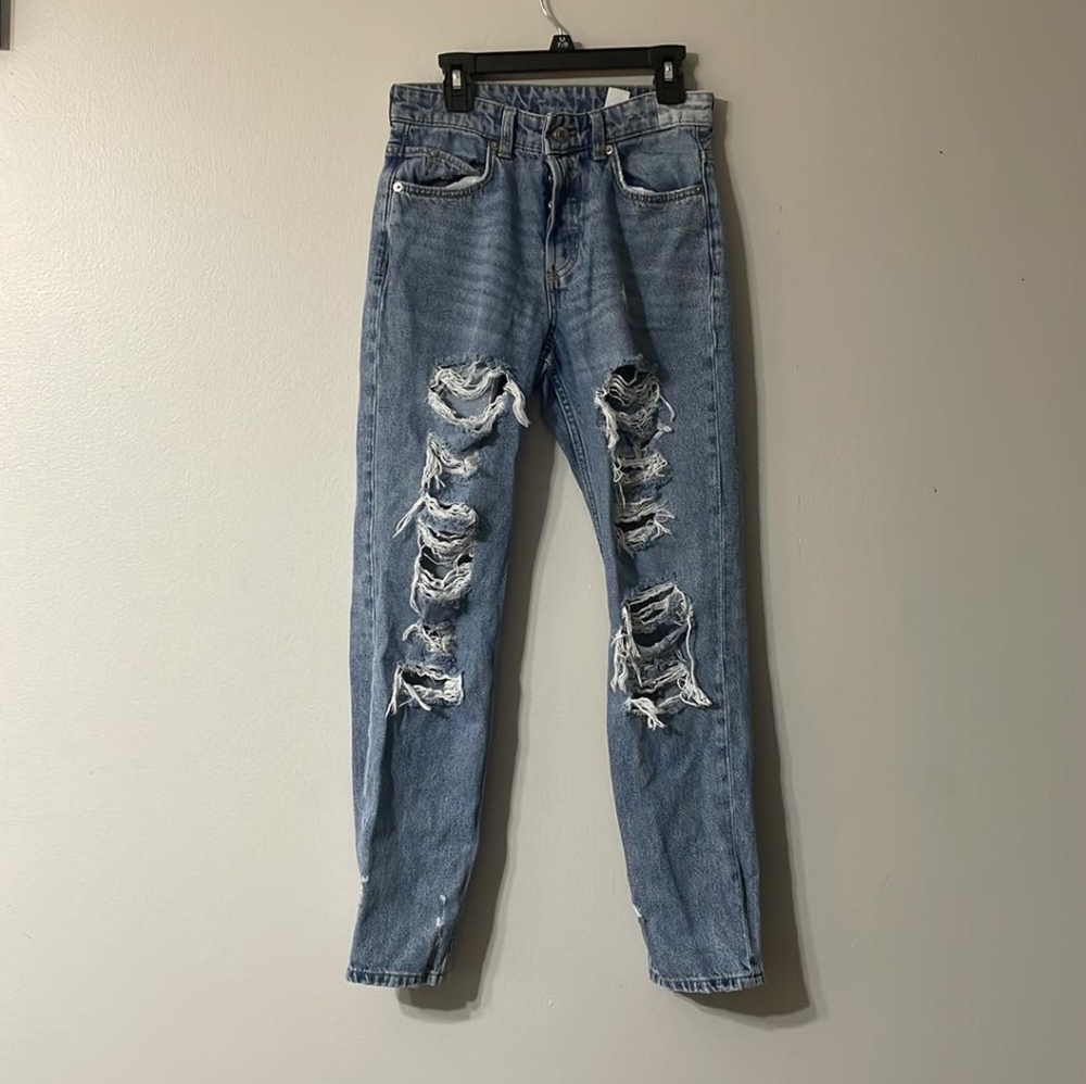 H&M Low Waist Boyfriend Jeans